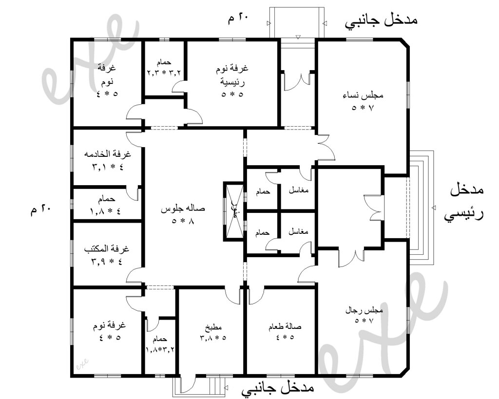 تصميم بناء منزل - منزل الاحلام بين ايديك 2645 34