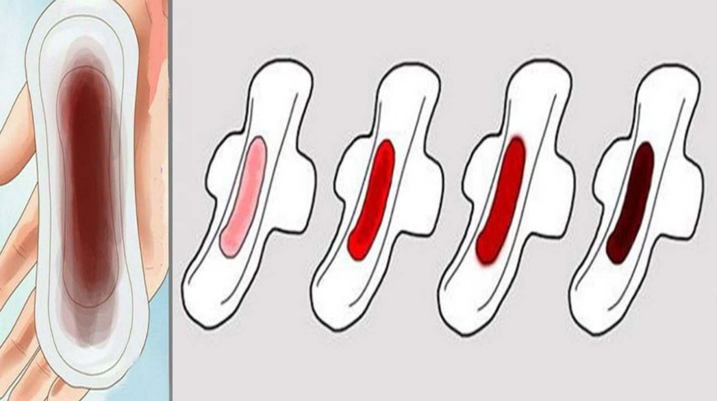 دم الدورة لزج - شوفى معايا ليه بيتغير لون دم الدوره الشهريه وبيكون لزج 1626