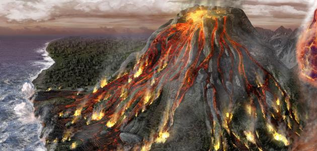 تعرض الثورانات البركانية الإنسان والمخلوقات الحية لمخاطر كبيرة